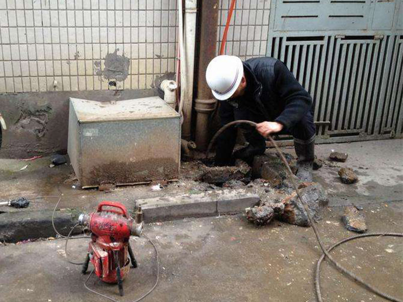 五通桥疏通下水道-洗菜池疏通